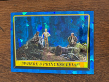 2023 Topps Chrome Sapphire Star Wars ROTJ "Where's Princess Leia" 178