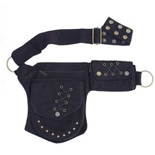 Waist Bag for Women Fanny Pack Renaissance Faire Festival Lace Chest Pack Hip...
