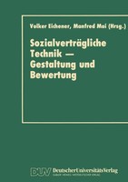 Manfred Mai (U. A.) | SozialverträGliche Technik - Gestaltung Und Bewertung