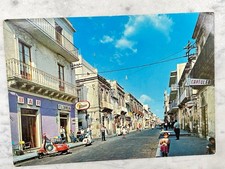 FLORIDIA-CORSO VITTORIO EMANUELE VECCHIA CARTOLINA OLD POSTCARD