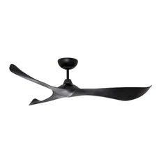 Maxim Lighting Keanu 56" Indoor/Outdoor Ceiling Fan, Black - 88754BK