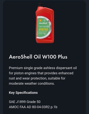 W100 AEROSHELL USA PISTON AIRCRAFT OILS: W100 6QT BOX SHELL AERO OEM GENUINE USA