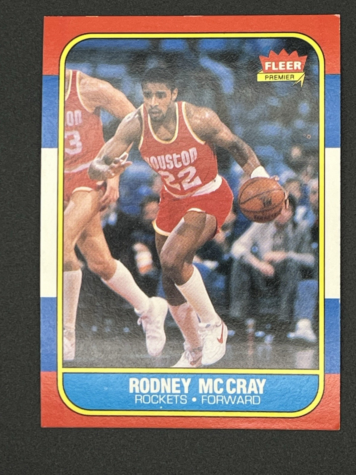 1986 FLEER #71 RODNEY McCRAY RC ROCKETS NM-MT