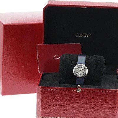 Cartier Ballon Bleu W4BL0002 26mm SS Silver Dial Quartz Watch #C2328