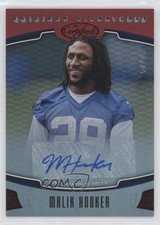 2017 Certified Gridiron Signatures Mirror Red 50/75 Malik Hooker #GS-MH Auto n0c