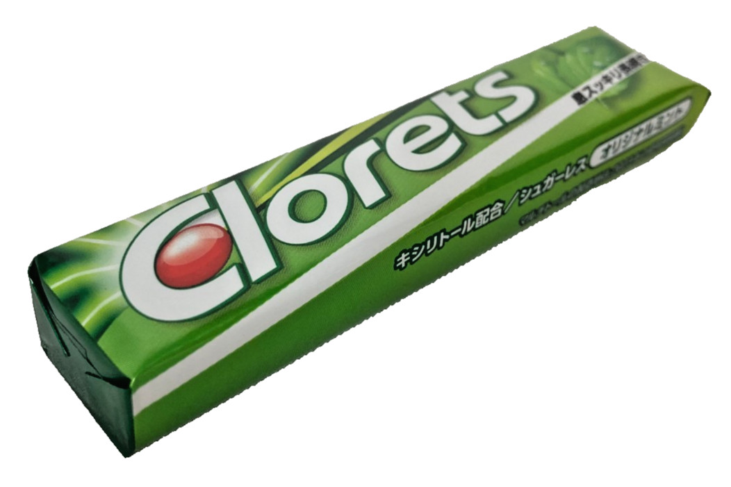 Japan Mint Gum Mondelēz Japan Clorets XP Original Mint – 14 pieces × 20 bags