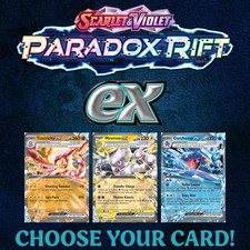 Pok mon ex Double Rare - Choose Your Card - SV04: Paradox Rift