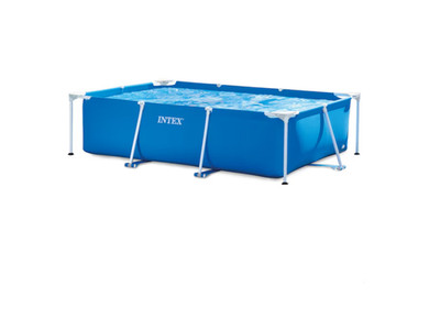 Intex 8.5-ft x 5.3-ft x 25.5-in Metal frame Rectangle Above-Ground Pool