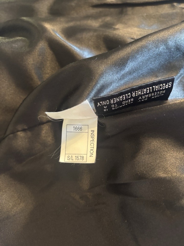 Matrix Size Resolution Vtg 90s/ Matrix Chic Black Leather Maxima Women’s Leather Button Front ...