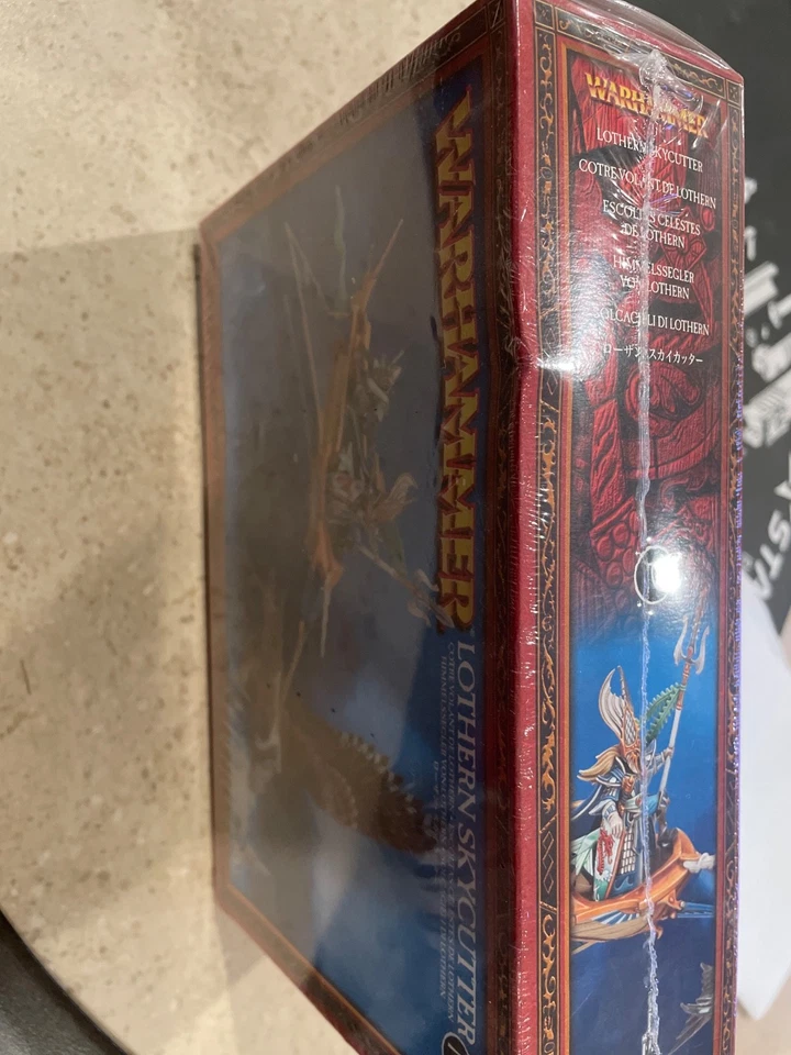 Rare LOTHERN SKYCUTTER Warhammer HIGH ELVES Chariot, New in Shrink Wrapped Box - Image 2 of 2