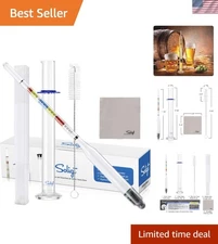 Hydrometer  Kit for Wine Beer Mead Cider ABV Brix Gravity Home Brewing