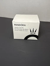 Pandora Cleaning Polishing Cloth Set Jewelry Care Kit ~New!