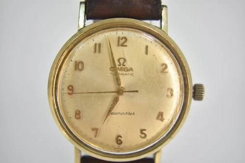 Vintage Men's Omega Seamaster Automatic Wristwatch, Runs!