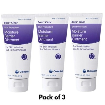 Coloplast Baza Clear Skin Protectant Scented 1.75 oz Tube 3 Count 1005