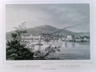 Ansicht von Biebrich - Vue de Biebrich - View of Biebrich