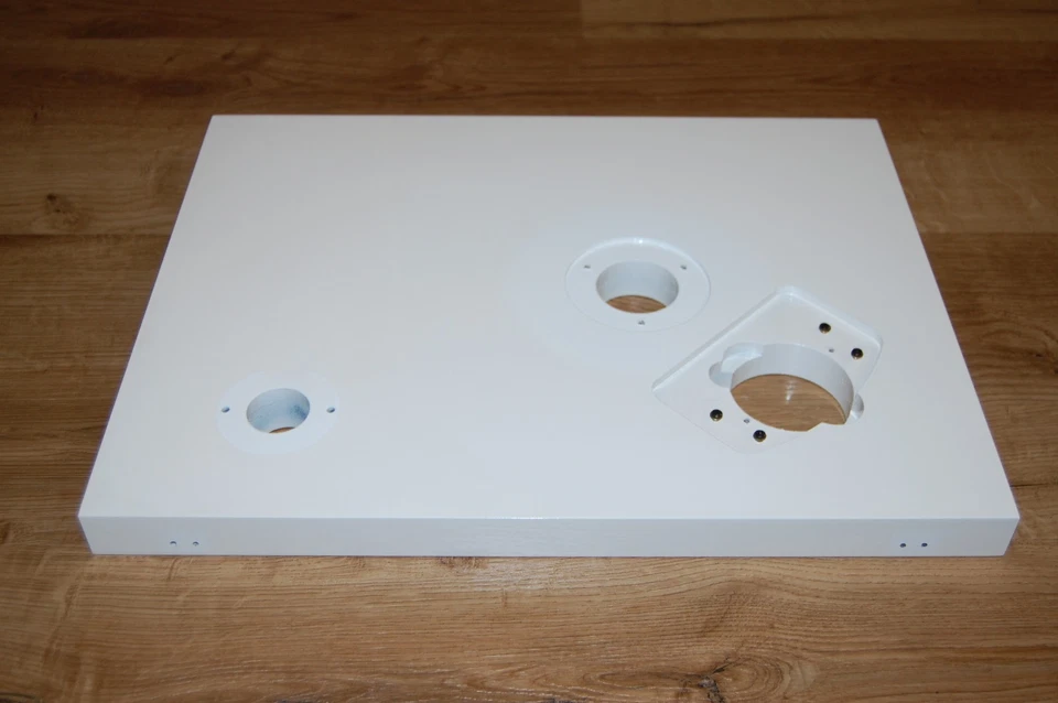 Pro-Ject Debut III Chassis Gehäuse leer in weiß - Bild 3 von 4