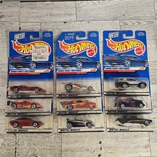 2000 Hot Wheels First Editions Lot Of 9 Cars 10- 18