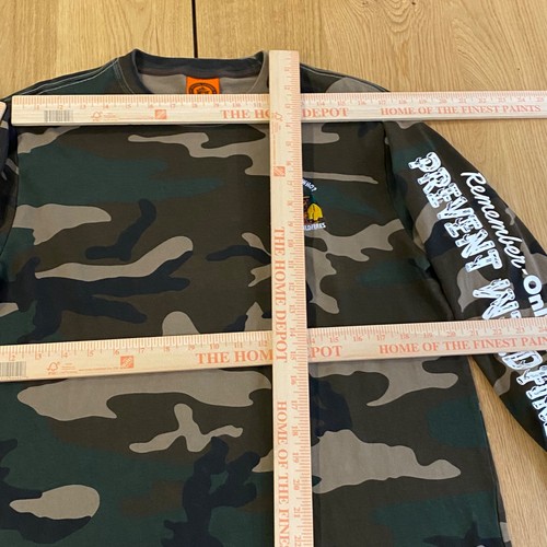 Teddy Fresh X Smokey the Bear Collaboration Longsleeve Shirt Camo Gr. S Limited - Bild 5 von 5