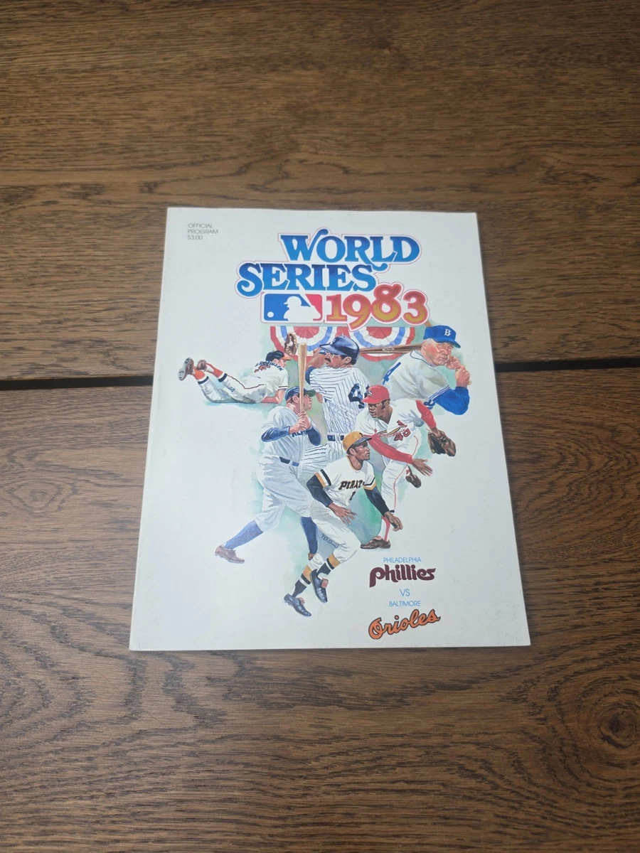 25+ Baltimore Orioles 1983 Vintage MLB Programs for sale | Updated