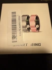 HitTopss Smart Ring Size 9 Fitness Sleep Health Tracker Ring Silver, Unisex