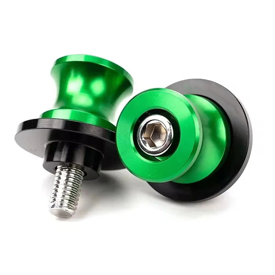 For Kawasaki Ninja ZX6R 250SL 250 400 Z900 Z750 Z400 Z800 Z650 Swingarm Spools - Image 4 of 4