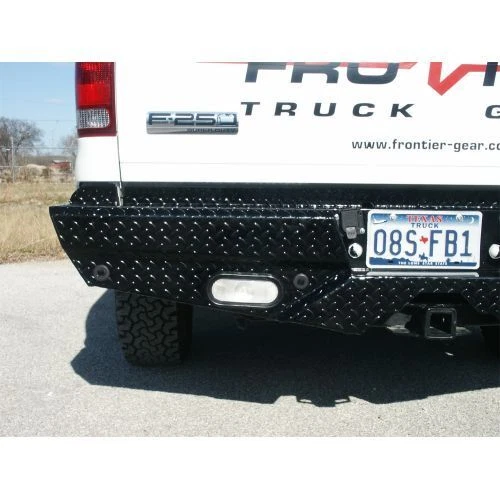 Parachoques trasero Frontier Truck Gear 100-19-9009 diamante para Ford Super Duty 99-07 Foto 2 de 3