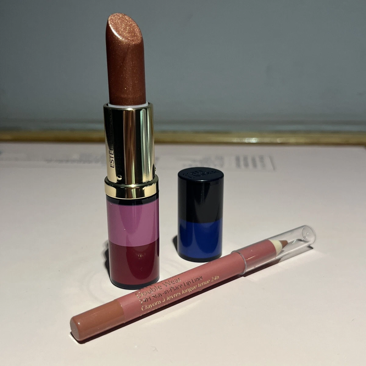 ESTEE LAUDER PURO COLORE INVIDIA SCULTURA 250 ROSA CRUSH HI - Foto 8