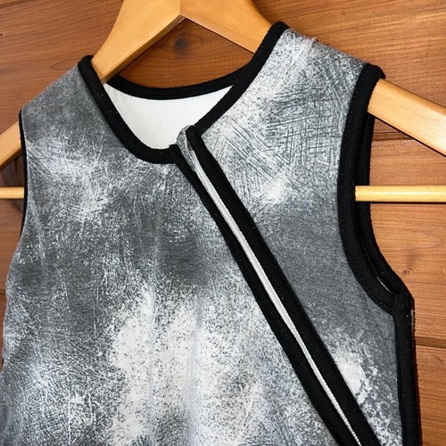 Copper Pearl Sleep Sack 0-6 Months Black and white Marble - Picture 2 of 6