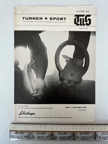 Gymnastics Sports Magazine for Gymnastics Gymnastics Game and Sports - 1978 Issue 11