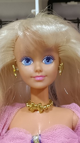 1990 Beautiful Bows Sindy Hasbro used good cond NO Barbie - Photo 9/11