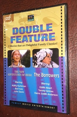 2 FAMILY CLASSICS THE BORROWERS AND THE NEW ADVDENTURES OF HEIDI Dvd