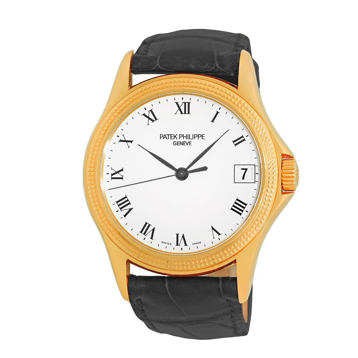 PATEK PHILIPPE 18K Yellow Gold 37mm Calatrava 5117 Box Warranty