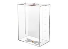 Acryli Made Liquid Storage Bucket Doing Pump Reservoir Container