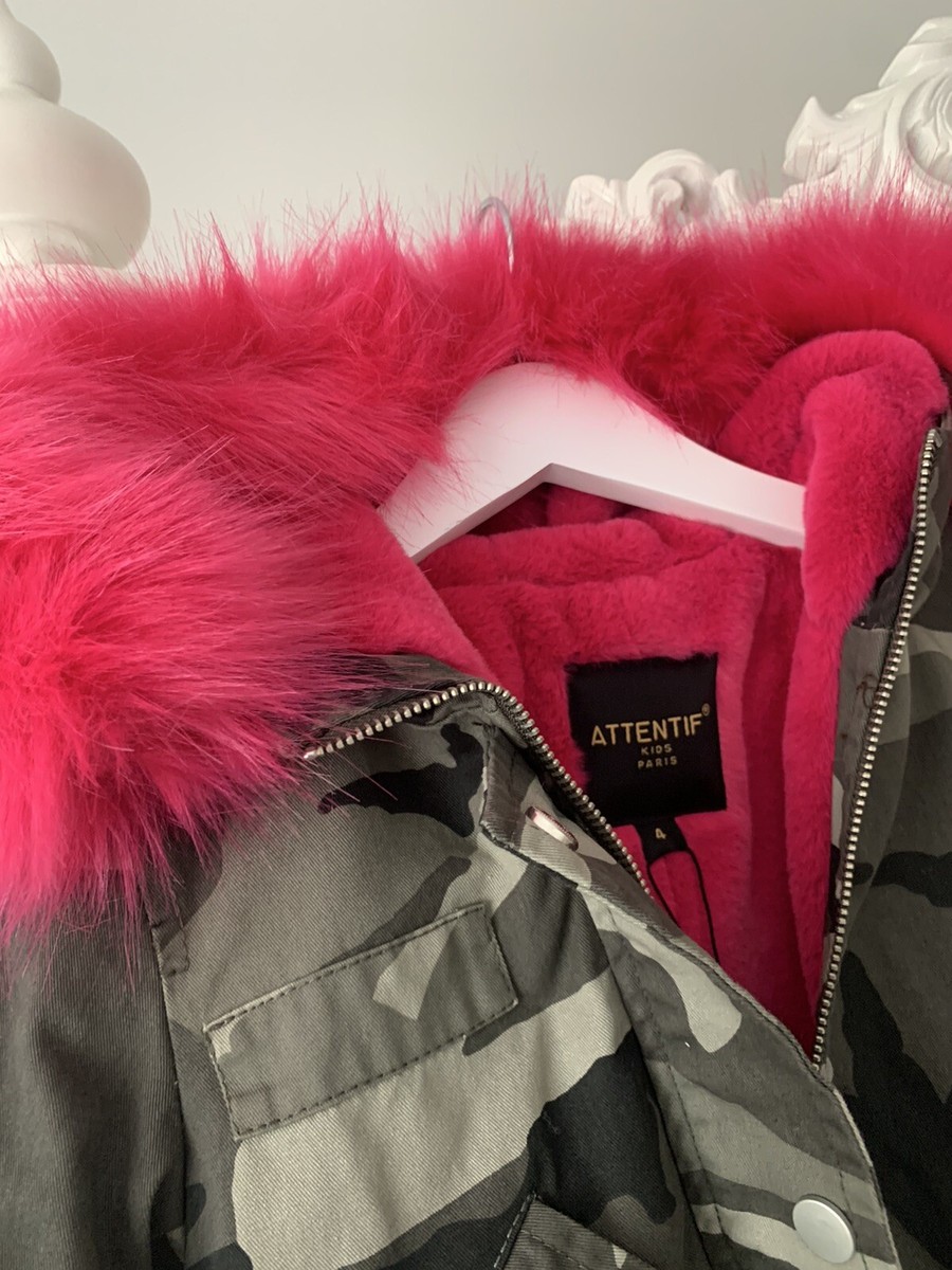 Attentif Paris Attentif Parka Beige Long Oversized Wool Blend Coat