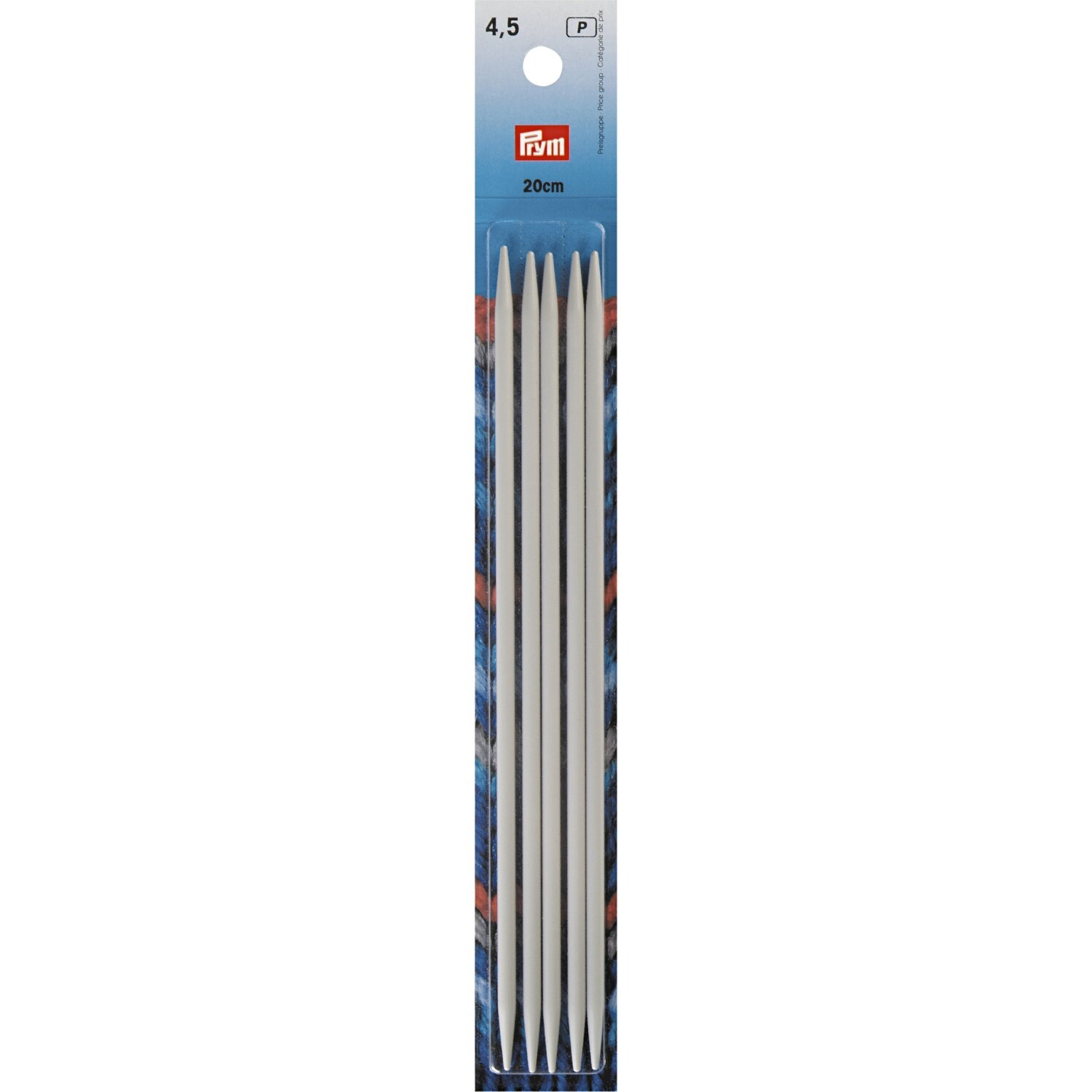 Knitting Needle Set Aluminum by Prym | Size: 4.5mm/20cm