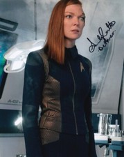 EMILY COUTTS signed autograph 20x25cm STAR TREK in person autograph COA