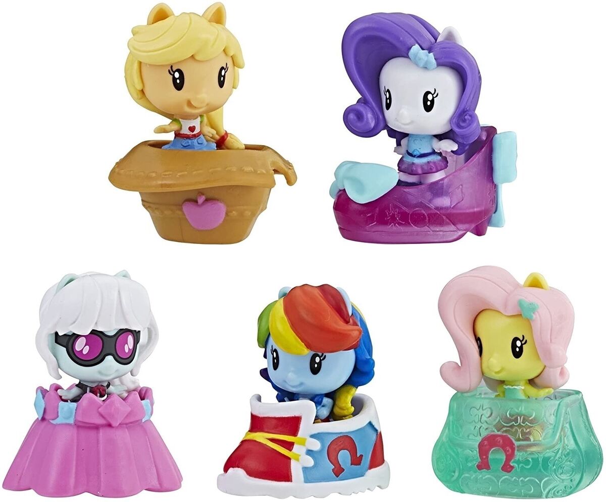 Hasbro My Little Pony Pinkie Pie, Fluttershy, AppleJack, & Rarity - Ruby  Lane