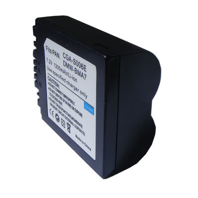 2 Batterie CGA-S006 + Caricatore Per Panasonic Lumix DMC-FZ7, FZ8, FZ18, FZ28