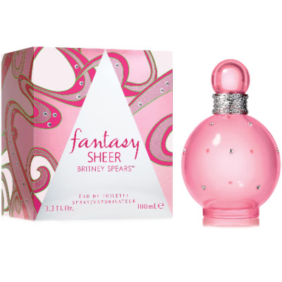 Sheer Fantasy by Britney Spears 3.3 oz EDT Perfume for Women New In Box