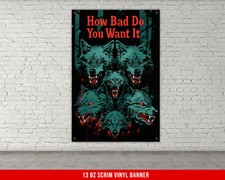 Fitness Inspiration Banner - Motivational Wall Art - Home Gym Decor