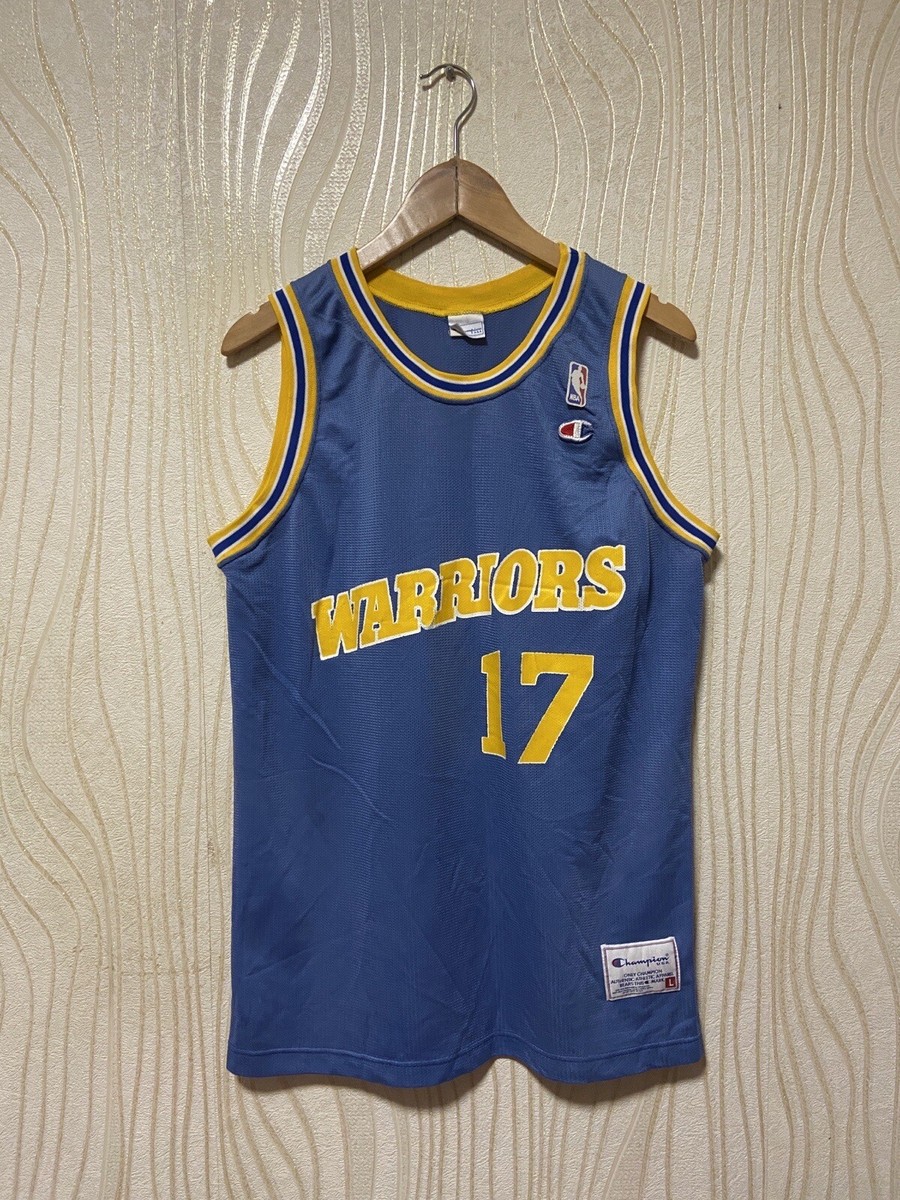 GOLDEN STATE WARRIORS NBA BASKETBALL SHIRT JERSEY CHAMPION sz L