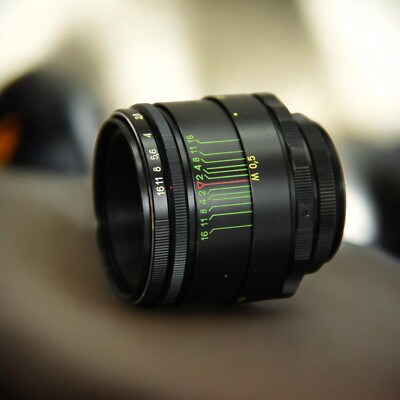Helios-44-2 58mm f/2 Portrait Lens - Legendary Swirly Bokeh M42