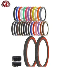 AltaLine Bicycle Wire Bead Cruiser TIRES 26 x 2.125 HEAVY DUTY Diamond w/TUBES.