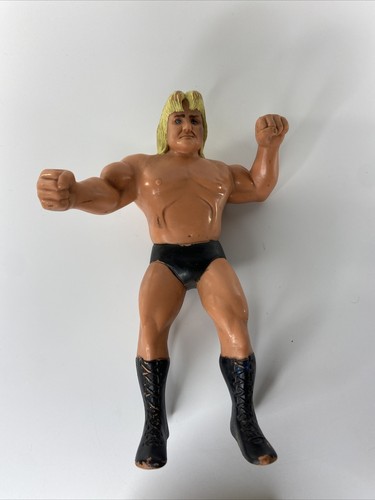 WWF WWE LJN Greg Valentine Wrestling Figure 8 Rubb...