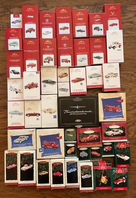 Hallmark Keepsake Cars & Trucks Ornaments MIB, $3 & Up - You Pick