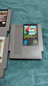 LOT OF 3 GAMES FOR THE NES Wheel of Fortune, Golf & Track and field 2
