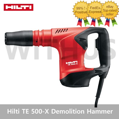 Hilti TE 500 X Demolition Hammer Corded Tool Only 220V 60Hz Tracking Fedex eBay