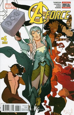 A-Force (2nd Series) #6 VF/NM; Marvel | we combine shipping