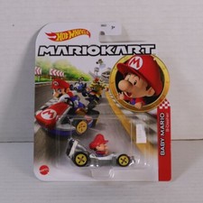 Hot Wheels Mario Kart - Baby Mario  B-Dasher  Nintendo New in Packaging (254164)