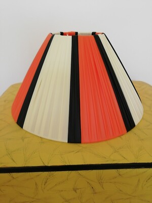 Funky 50er 60er 70er Rockabilly Retro Kunststoffband Handarbeit Lampenschirm  